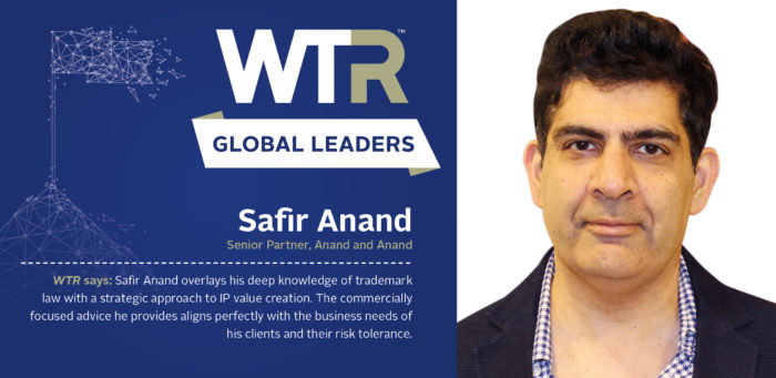 WTR Global leaders - Safir Anand