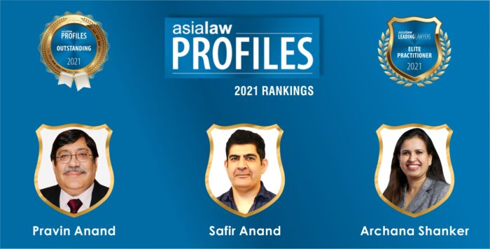 Asialaw Profiles 2021 Rankings