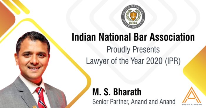 Lawyer of the Year - M S Bharath