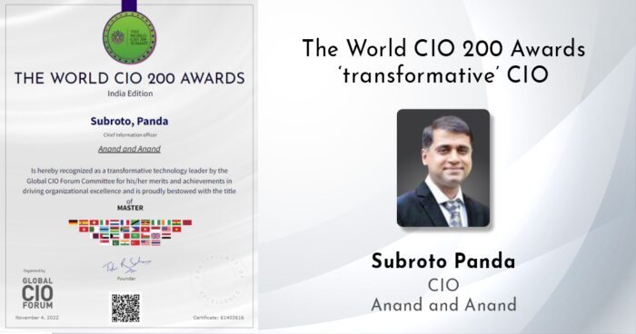 The World CIO 200 Awards