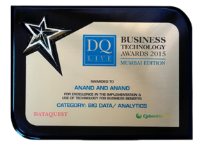 <span>“Big Data/Analytics”</span> at Dataquest Business Technology Awards