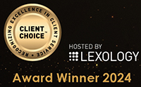 Lexology Client Choice Award